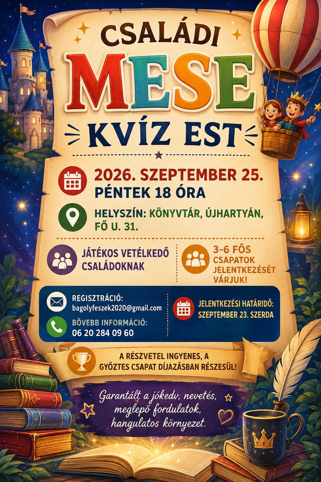 Családi mese kvízest